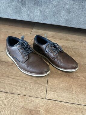 Classic Brown Kids Dress Shoes